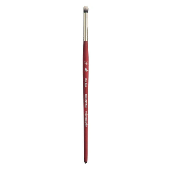 photo-Pinceau - Mini usé bombé - Toutes techniques - N°1/8 - Synthétique - Princeton - Velvetouch - Série 3950M