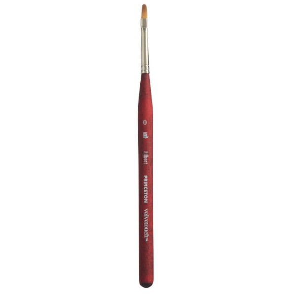 photo-Pinceau - Mini langue de chat - Toutes techniques - N°0 - Synthétique - Princeton - Velvetouch - Série 3950MFB