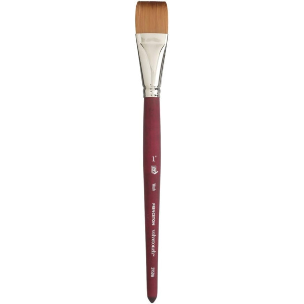 photo-Pinceau - Lavis - Toutes techniques - N°1 - Synthétique - Princeton - Velvetouch - Série 3950W