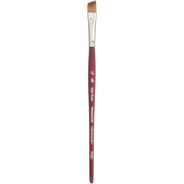 photo-Pinceau - Biseauté - Toutes techniques - N°3/8 - Synthétique - Princeton - Velvetouch - Série 3950AS