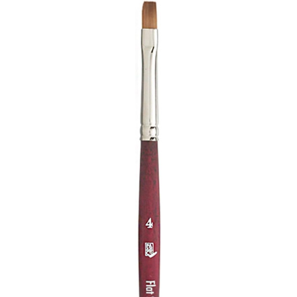 Pinceau - Plat à ombrer - Toutes techniques - N°4 - Synthétique - Princeton - Velvetouch - Série 3950FS