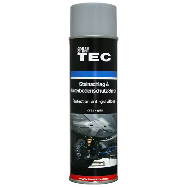 photo-Produit anti-gravillons - Gris - Protège la carrosserie - SprayTec - 500ml