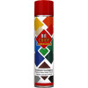 PHOTO-Bombe de peinture - Rouge feu - RAL 3000 - Brillant - Décoration - Tous supports - Hit Color - 600ml