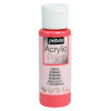photo-Peinture acrylique - Rose hibiscus - Brillant - Fluide - Tous supports - Loisirs créatifs - Pébéo - 59ml