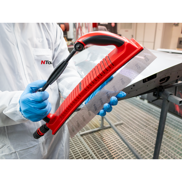 NTools HR R 400 - Ponceuse manuelle flexible avec aspiration - Pour carrosserie