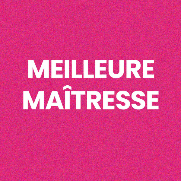 Chaussettes - Femme - Rose avec paillettes - Meilleure maîtresse - Taille 36/42 - Humour - Cadeau