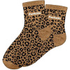 photo-Chaussettes - Femme - Motif léopard avec paillettes - Parfaite - Taille 36/42 - Humour - Cadeau