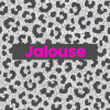 Chaussettes - Femme - Motif léopard avec paillettes - Jalouse - Taille 36/42 - Humour - Cadeau