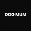 Chaussettes - Femme - Noir avec paillettes - Dog Mum - Taille 36/42 - Humour - Cadeau