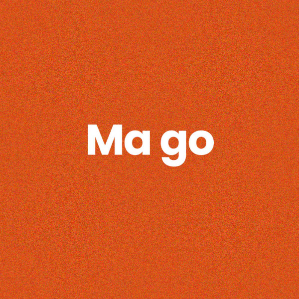 Chaussettes - Femme - Orange avec paillettes - Ma go - Taille 36/42 - Humour - Cadeau