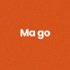 Chaussettes - Femme - Orange avec paillettes - Ma go - Taille 36/42 - Humour - Cadeau
