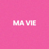 Chaussettes - Femme - Rose avec paillettes - Ma vie - Taille 36/42 - Humour - Cadeau