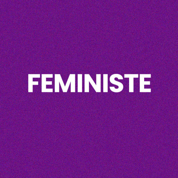 Chaussettes - Femme - Violet avec paillettes - Féministe - Taille 36/42 - Humour - Cadeau