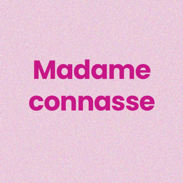 Chaussettes - Femme - Rose avec paillettes - Madame connasse - Taille 36/42 - Humour - Cadeau