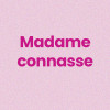 Chaussettes - Femme - Rose avec paillettes - Madame connasse - Taille 36/42 - Humour - Cadeau