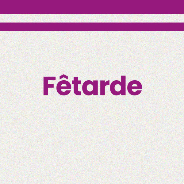 Chaussettes - Femme - Blanc avec paillettes avec bandes violet - Fêtarde  - Taille 36/42