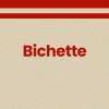 Chaussettes - Femme - Beige avec paillettes avec bandes rouge - Bichette - Taille 36/42