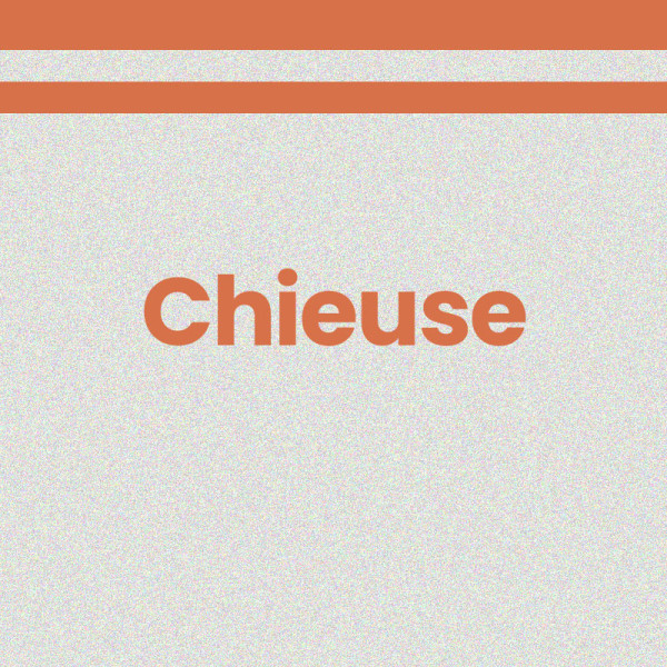 Chaussettes - Femme - Blanc avec paillettes avec bandes orange - Chieuse - Taille 36/42