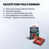 Raclette pour enlever les poils d'animaux - Pour sièges et tapis auto - Facile d'utilisation - Sonax