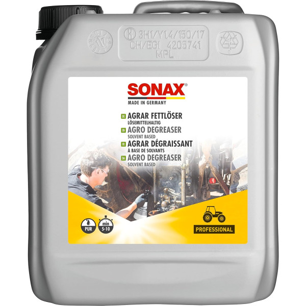 photo-Dégraissant - Nettoyant - Moteur - Outils - Elimine huile et graisse - Sonax - 5L