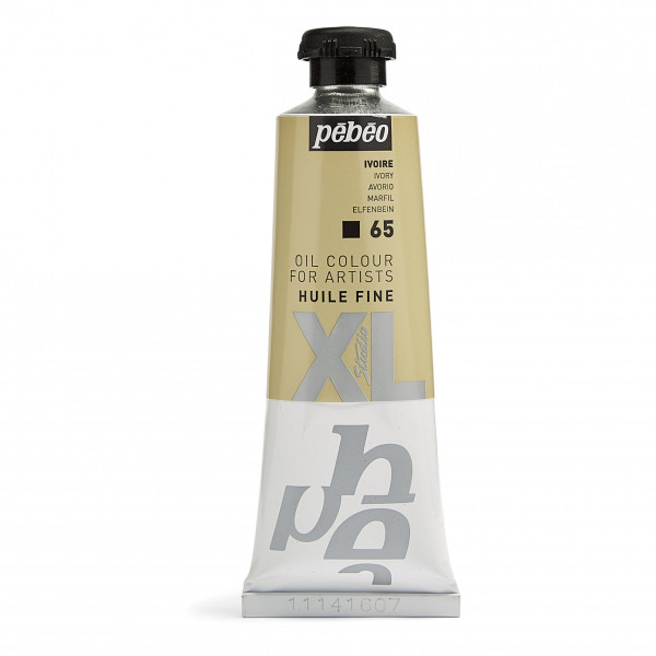photo-Tube de peinture à l'huile - Fine - Blanc ivoire - 65 - 37ml - Pébéo Studio XL