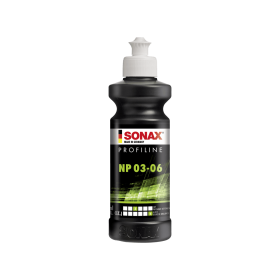 photo-Polish - Sonax - Profiline NP03-06 - Pour polissage machine - Pouvoir abrasif moyen - 1L