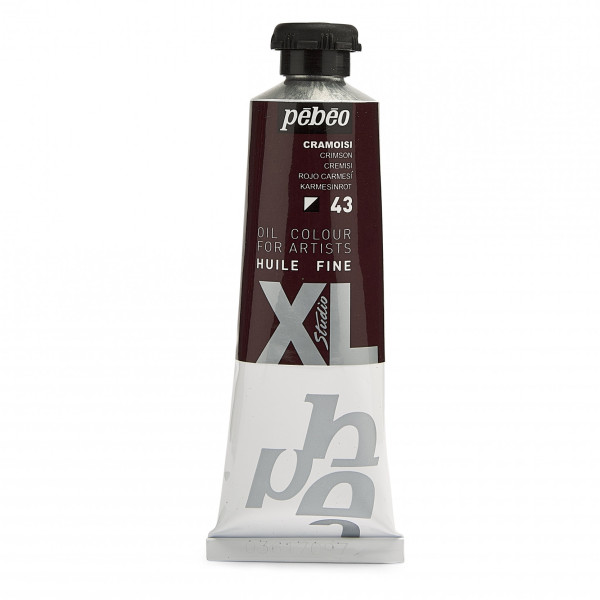 Tube de peinture à l'huile - Fine - Cramoisi - 43 - 37ml - Pébéo Studio XL