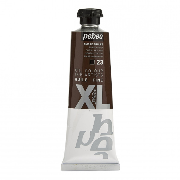 photo-Tube de peinture à l'huile - Fine - Ombre brûlée - 23 - 37ml - Pébéo Studio XL