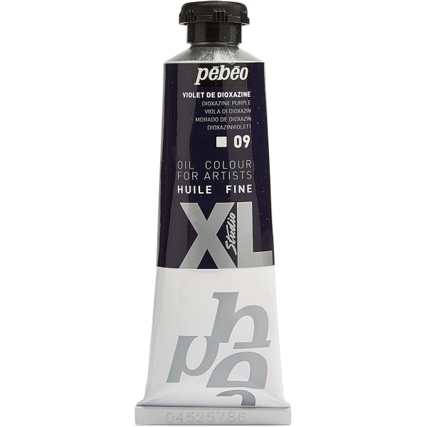 photo-Tube de peinture à l'huile - Fine - Violet de dioxazine - 09 - 37ml - Pébéo Studio XL