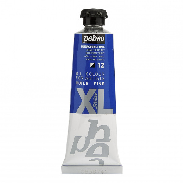 photo-Tube de peinture à l'huile - Fine - Bleu cobalt - 12 - 37ml - Pébéo Studio XL