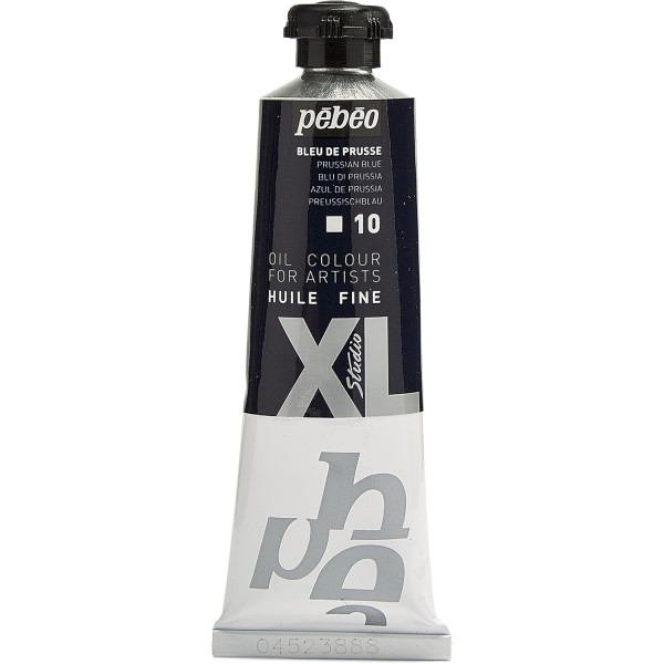 photo-Tube de peinture à l'huile - Fine - Bleu de Prusse - 10 - 37ml - Pébéo Studio XL