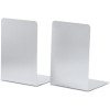 Serre-livres - Aluminium - 2 pièces - 12x12x17,5cm - Pour étagères, bibliothèque