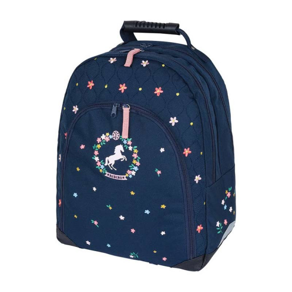 photo-Sac à dos - 2 compartiments - Licorne - Bleu marine - Primaire -  Collège