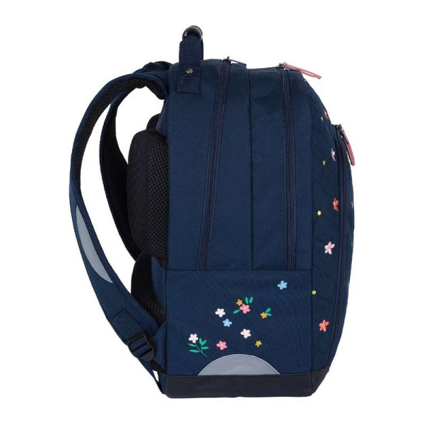 Sac à dos - 2 compartiments - Licorne - Bleu marine - Primaire -  Collège
