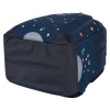 Sac à dos - 2 compartiments - Licorne - Bleu marine - Primaire -  Collège
