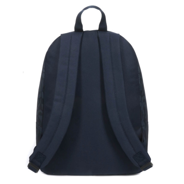 Sac à dos - 1 compartiment - Bleu motif camo - Bonobo - Primaire - Collège - 43cm