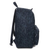 Sac à dos - 1 compartiment - Bleu motif camo - Bonobo - Primaire - Collège - 43cm