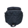 Sac à dos - 1 compartiment - Bleu motif camo - Bonobo - Primaire - Collège - 43cm