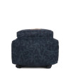 Sac à dos - 1 compartiment - Bleu motif camo - Bonobo - Primaire - Collège - 43cm