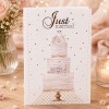 Carte 3D pop-up - Mariage - Vœux - Just married - 12x17cm - Avec enveloppe