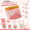 Papier pour scrapbooking - 30,5x30,5cm - 4 feuilles + carte + enveloppe + embellissements - Naissance