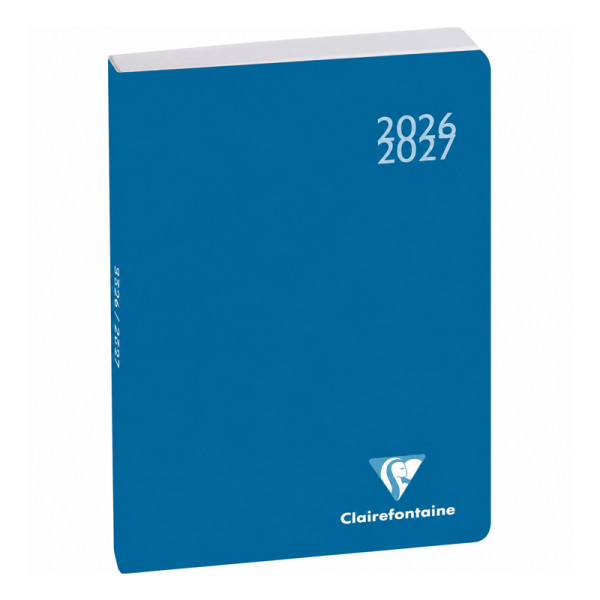 photo-Agenda - 2026/2027 - Scolaire - Bleu - 1jour par page - Septembre à Septembre - Exacompta