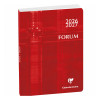photo-Agenda - 2026/2027 - Scolaire - Rouge - 1page par jour - Septembre à septembre - Forum Metric