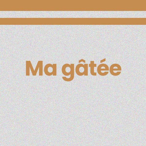 Chaussettes - Femme - Argent avec paillettes avec bandes marron - Ma gâtée - Taille 36/42