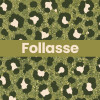 Chaussettes - Femme - Motif léopard avec paillettes - Follasse - Taille 36/42 - Humour - Cadeau