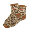 photo-Chaussettes - Femme - Motif léopard avec paillettes - Amour - Taille 36/42 - Humour - Cadeau