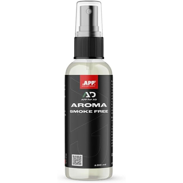 photo-Désodorisant pour voiture - Tabac, romarin, bergamote - Neutralise les odeurs - APP - Aroma Smoke free