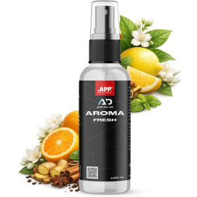 Désodorisant pour voiture - Agrumes, fleurs et épices - Neutralise les odeurs - APP - Aroma Fresh