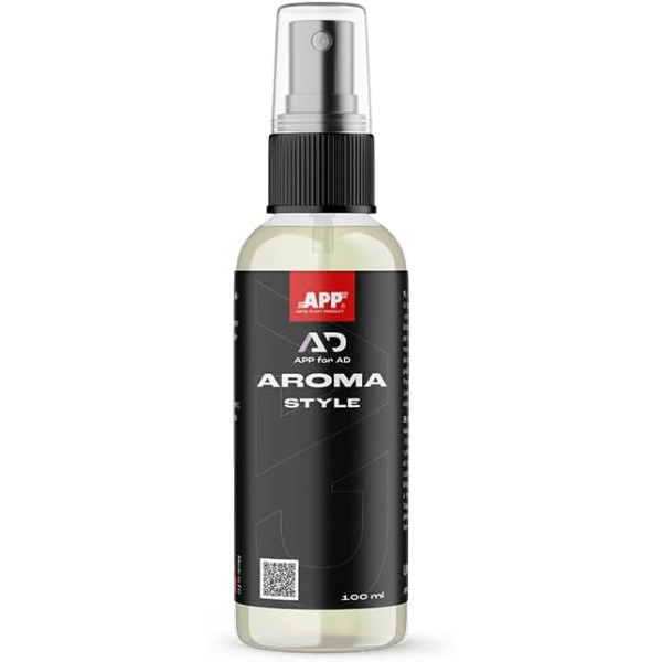 photo-Désodorisant pour voiture - Musc, iris et mandarine - Neutralise les odeurs - APP - Aroma Style