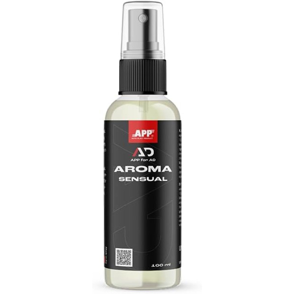 photo-Désodorisant pour voiture - Boisé, gingembre et bergamote - Neutralise les odeurs - APP - Aroma Sensual